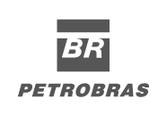 Logomarca Petrobras Cinza