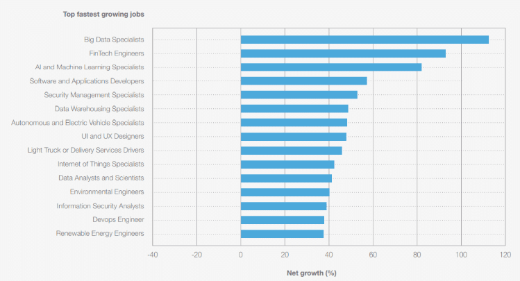 Fonte: World Economic Forum, Future of Jobs Survey 2024.